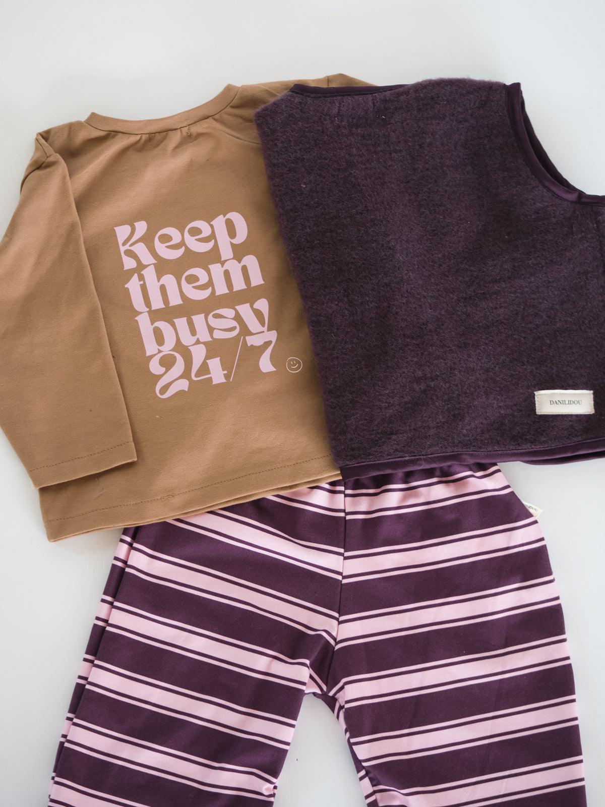 OVERSIZE LONGSLEEVE BUSY CAMEL