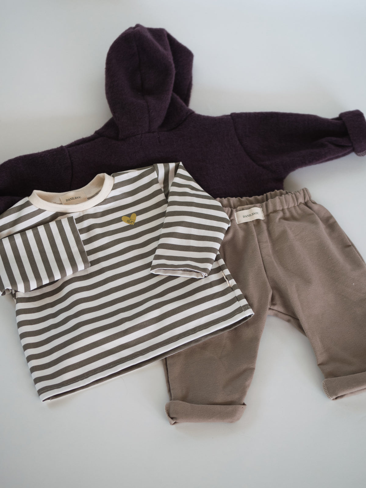 BAGGY PANTS FLANELL BEIGE