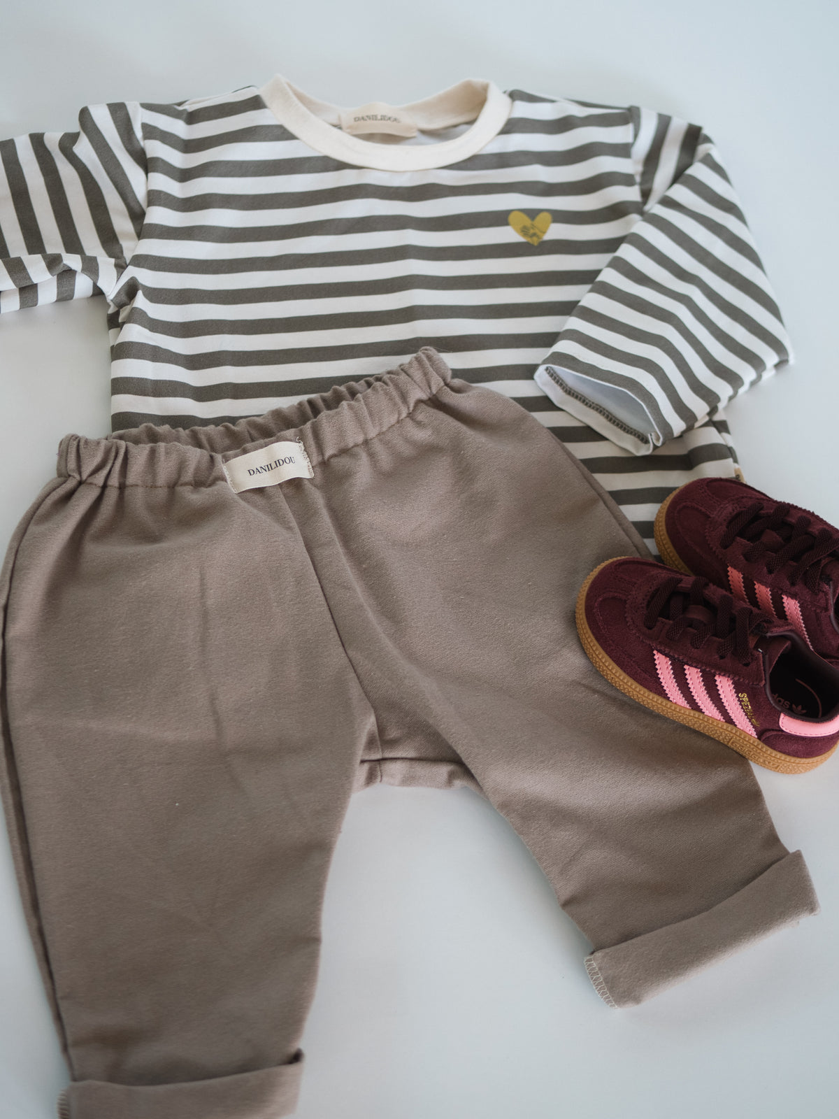 BAGGY PANTS FLANELL BEIGE