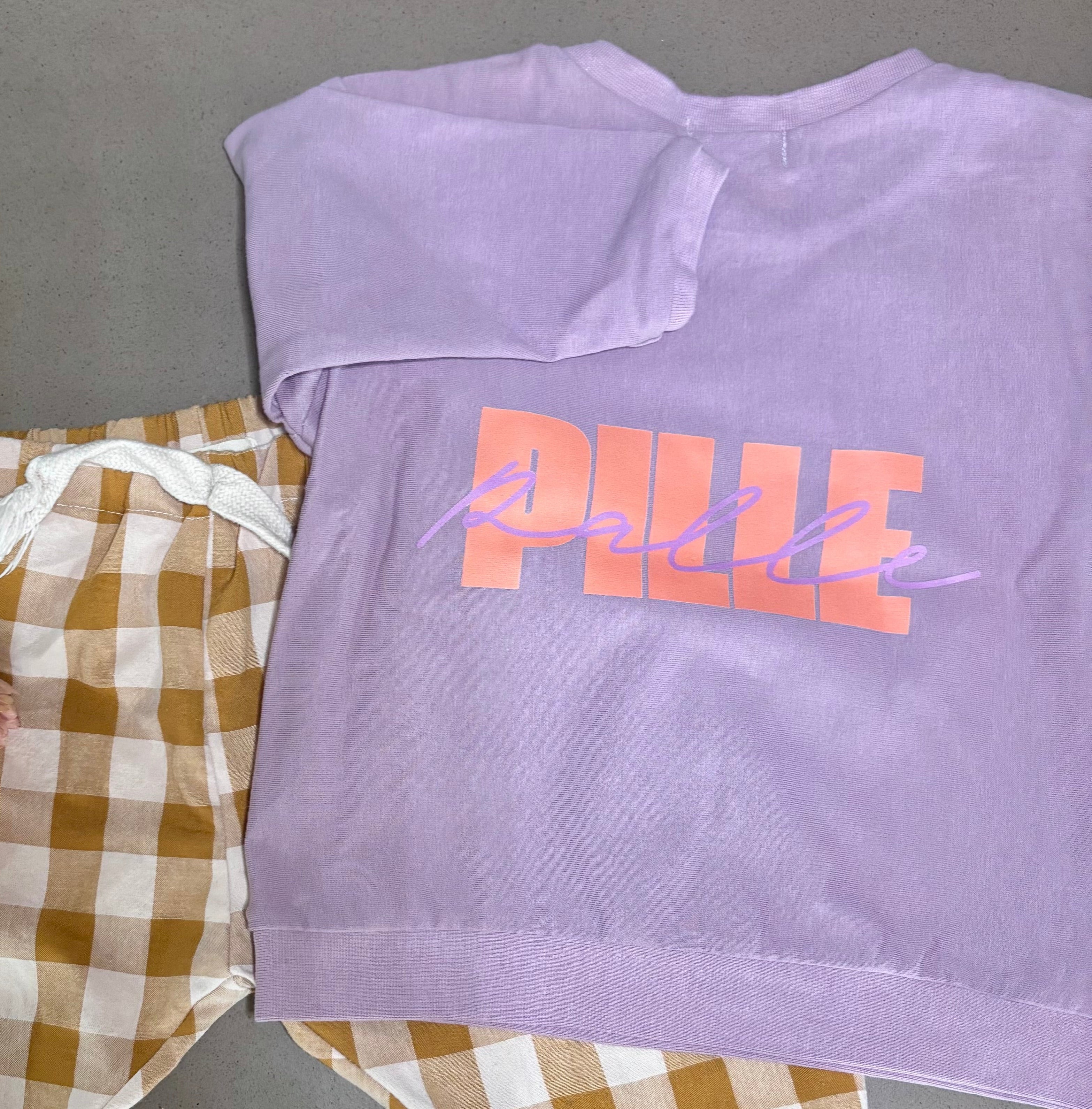 OVERSIZE SUMMER-SWEATSHIRT PILLEPALLE LILAC